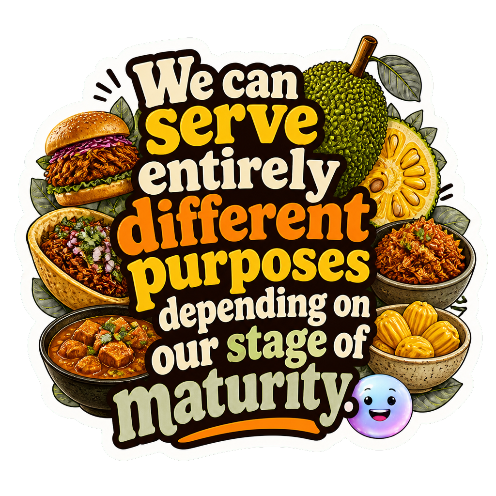 We can serve entirely different purposes depending on our stage of maturity.