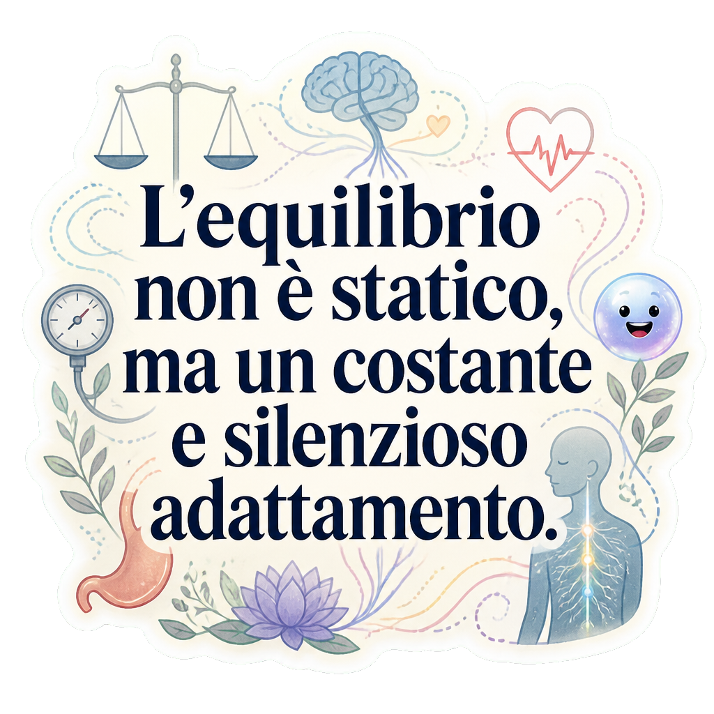 L'equilibrio non è statico, ma un costante e silenzioso adattamento.