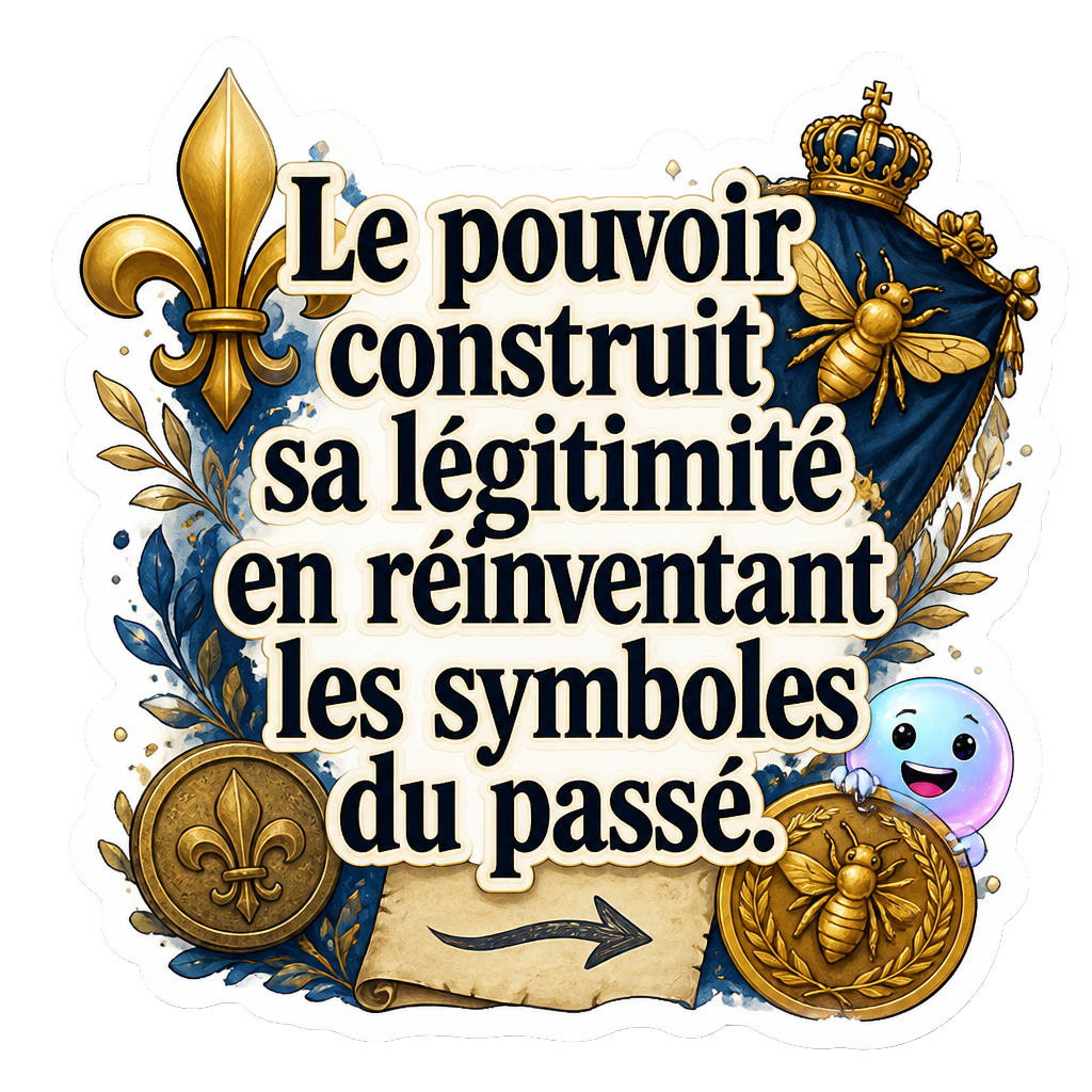 Le pouvoir construit sa légitimité en réinventant les symboles du passé.