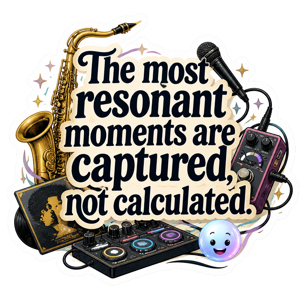 The most resonant moments are captured, not calculated.