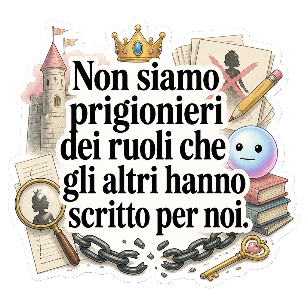Non siamo prigionieri dei ruoli che gli altri hanno scritto per noi.
