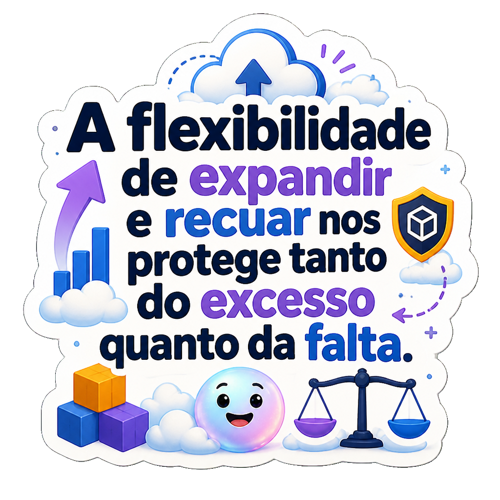 A flexibilidade de expandir e recuar nos protege tanto do excesso quanto da falta.