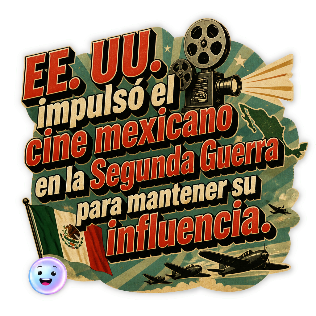 EE. UU. impulsó el cine mexicano en la Segunda Guerra para mantener su influencia.
