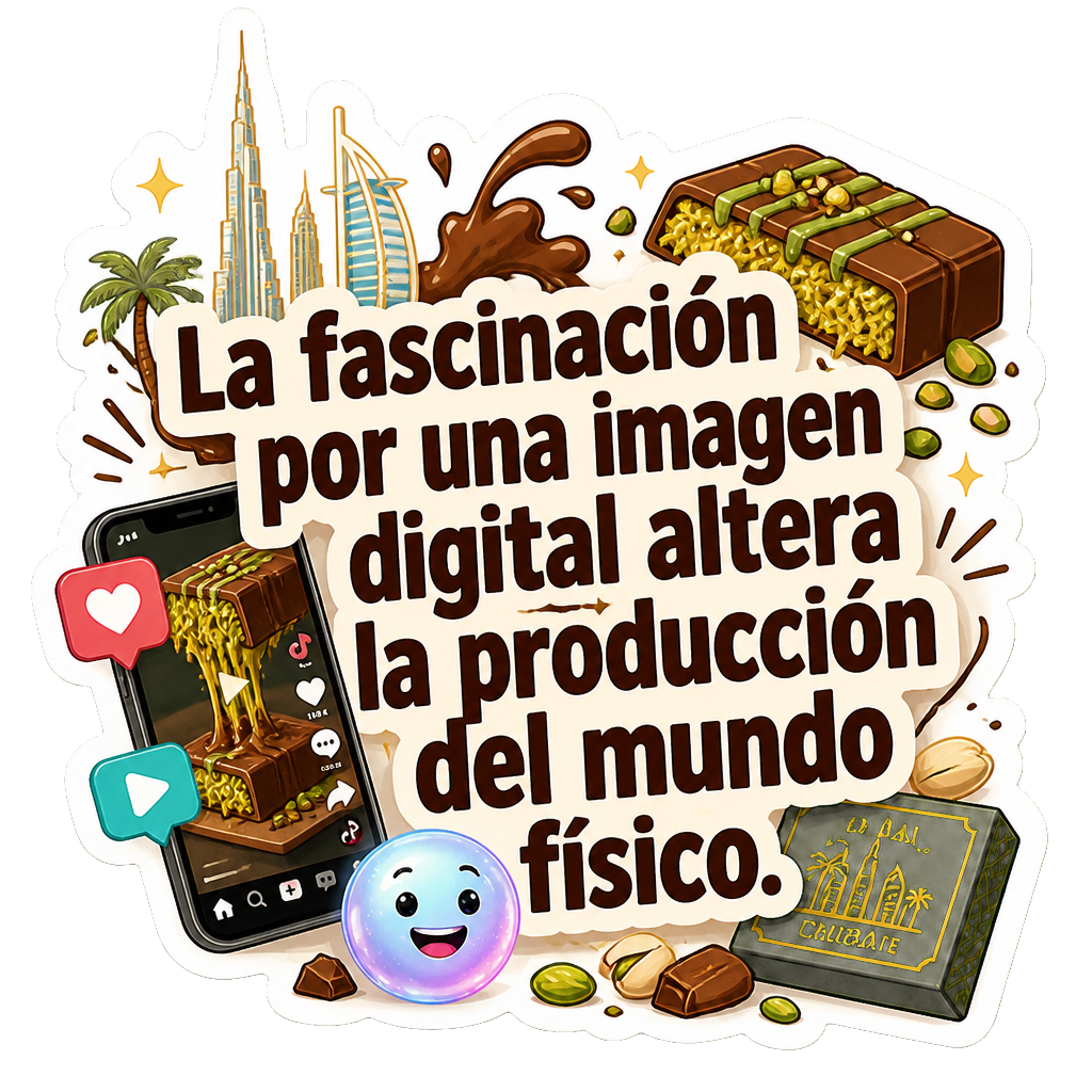 La fascinación por una imagen digital altera la producción del mundo físico.