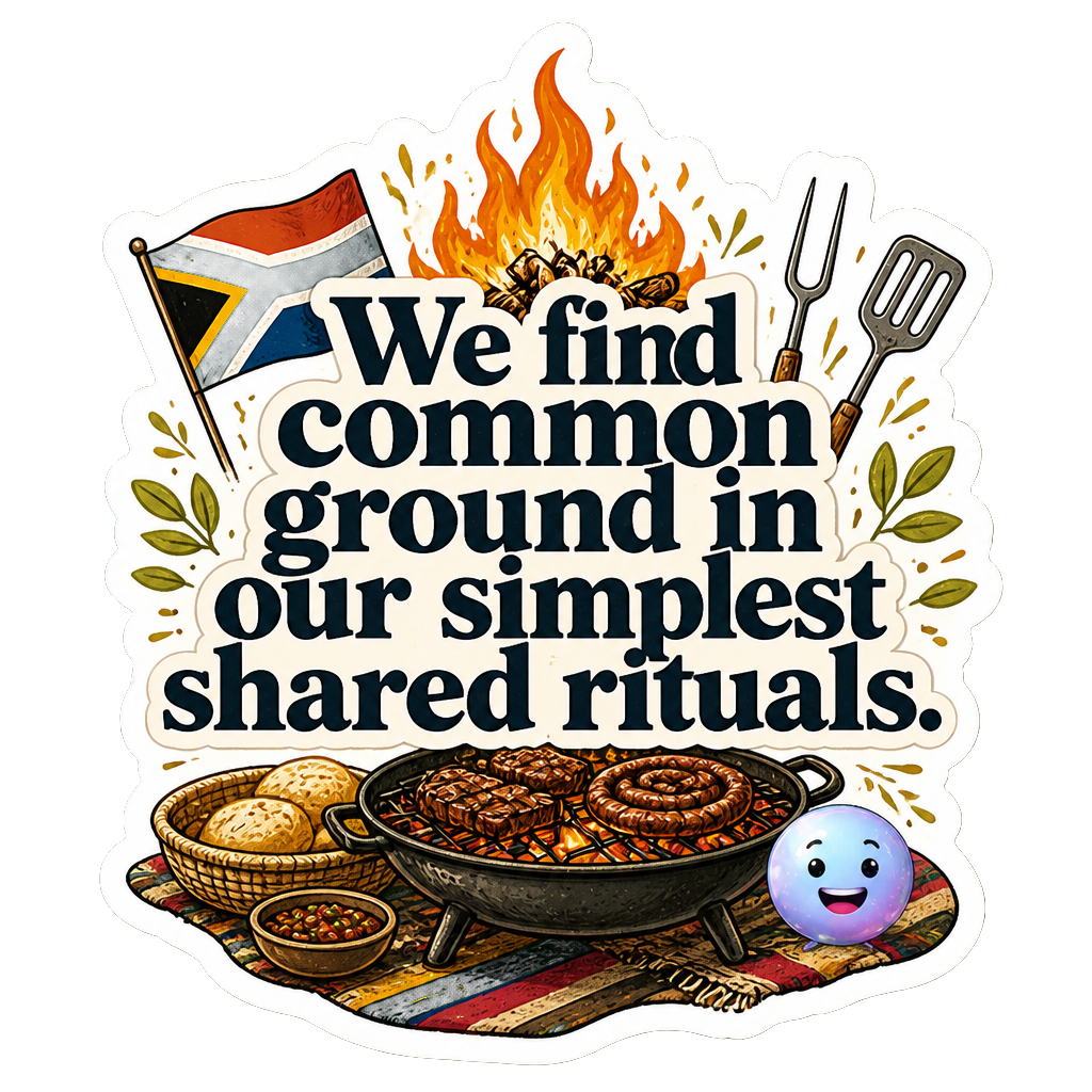 We find common ground in our simplest shared rituals.