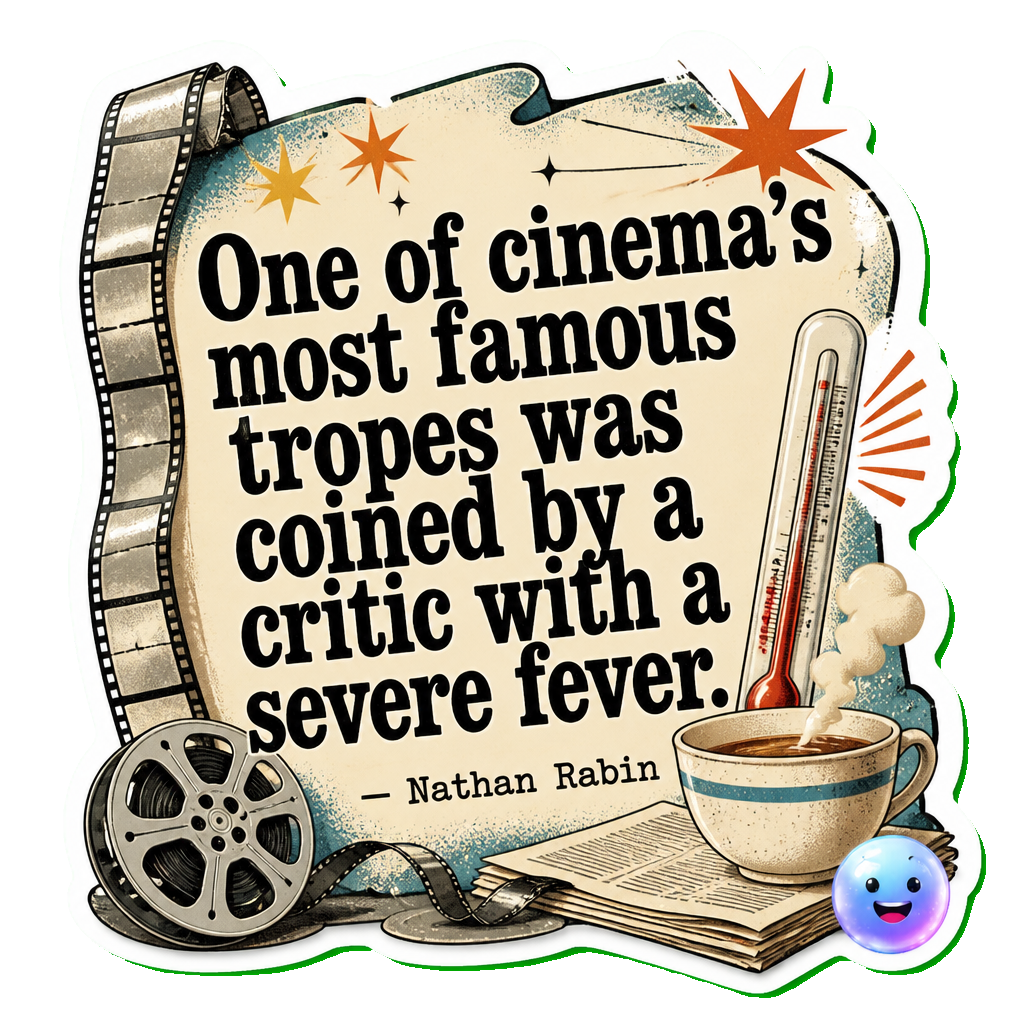 One of cinema's most famous tropes was coined by a critic with a severe fever.