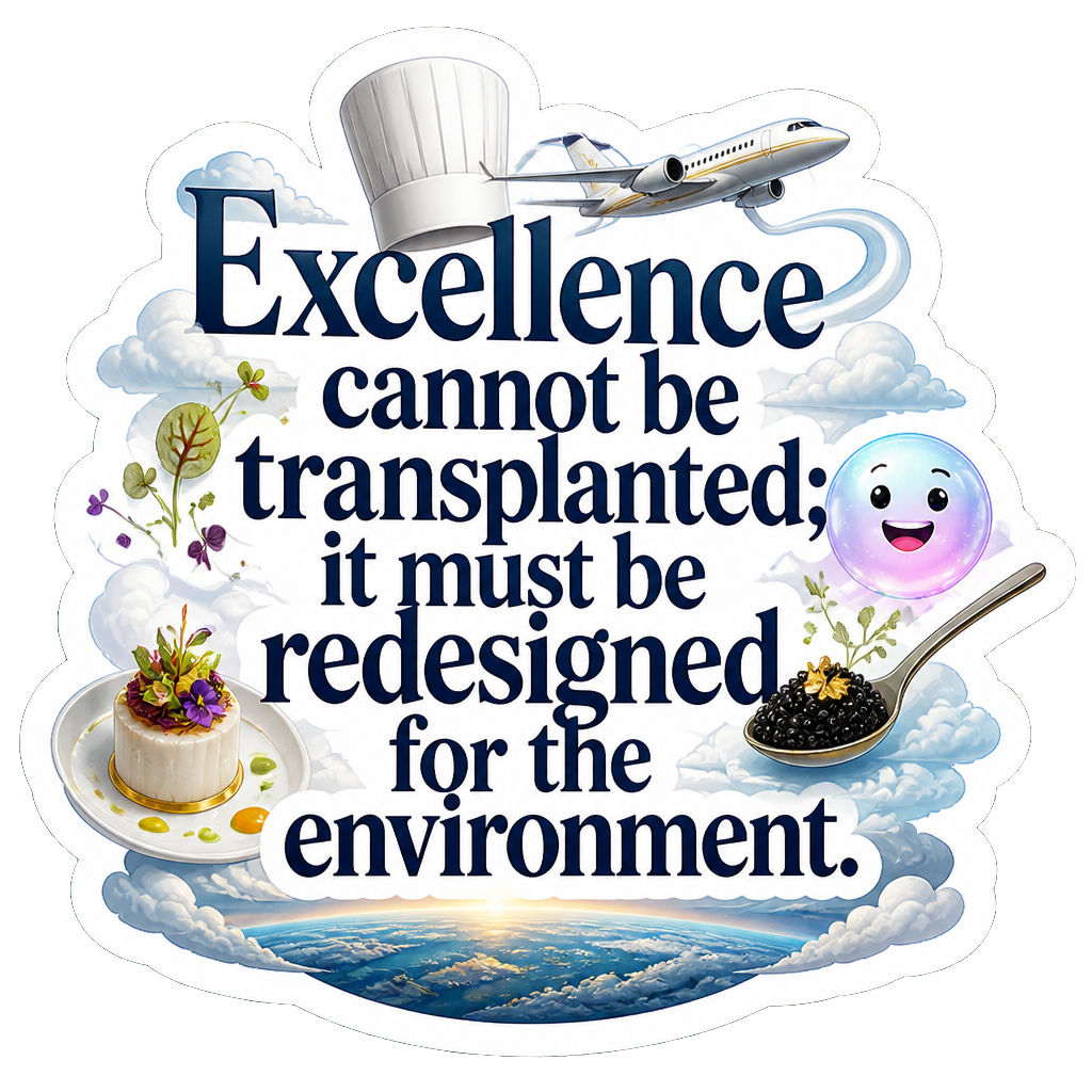 Excellence cannot be transplanted; it must be redesigned for the environment.