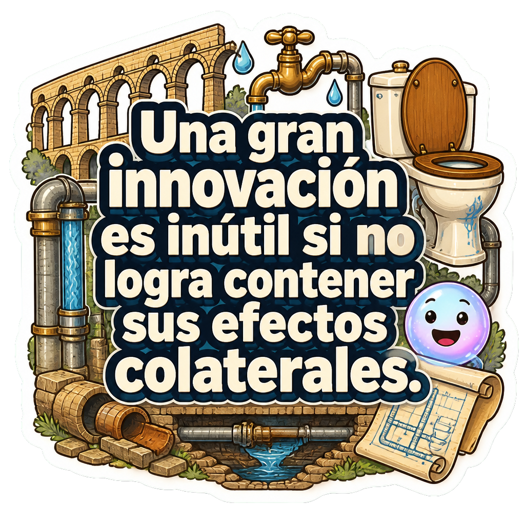 Una gran innovación es inútil si no logra contener sus efectos colaterales.