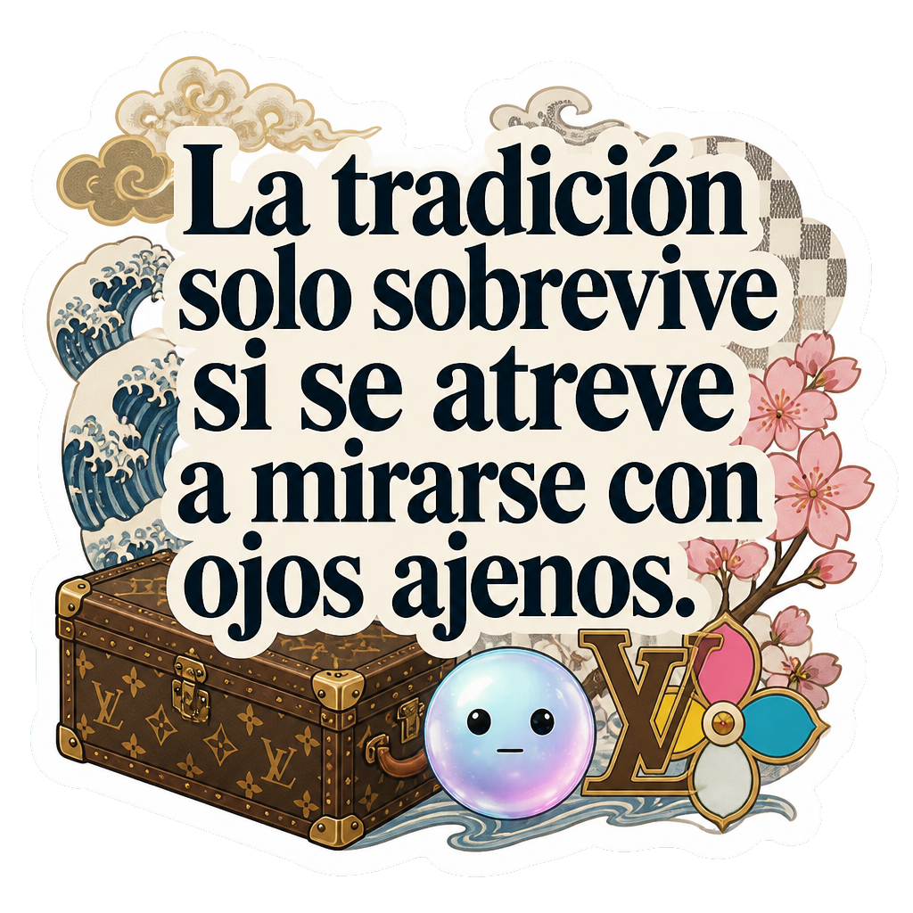La tradición solo sobrevive si se atreve a mirarse con ojos ajenos.