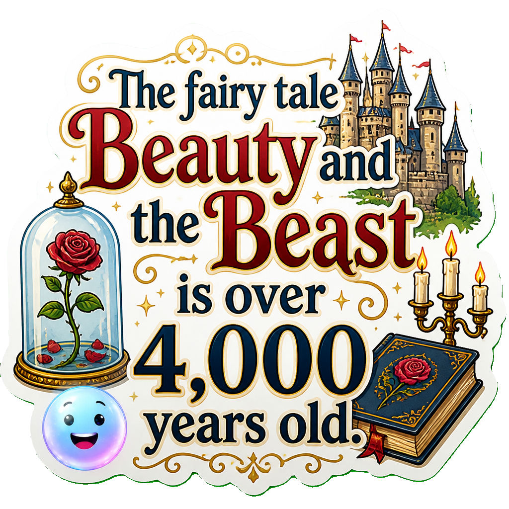 The fairy tale Beauty and the Beast is over 4,000 years old.