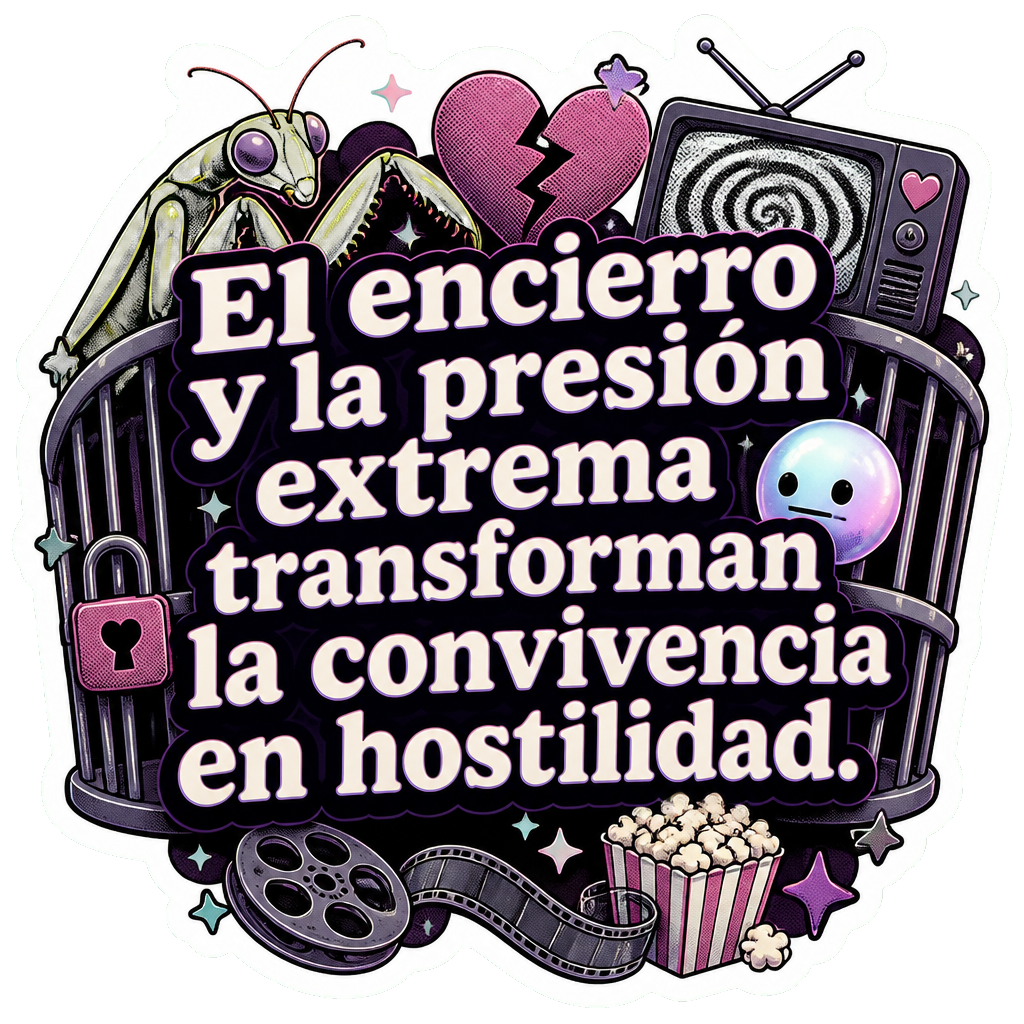 El encierro y la presión extrema transforman la convivencia en hostilidad.