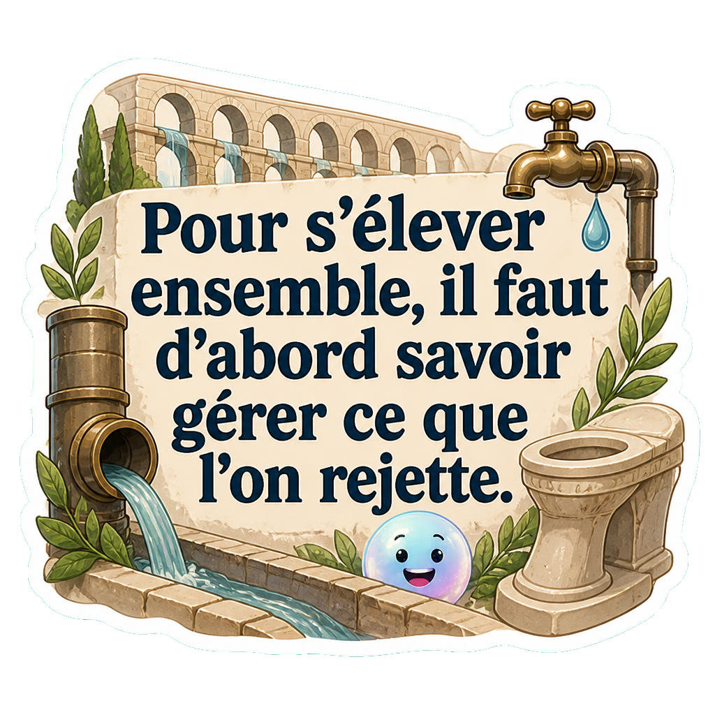 Pour s'élever ensemble, il faut d'abord savoir gérer ce que l'on rejette.