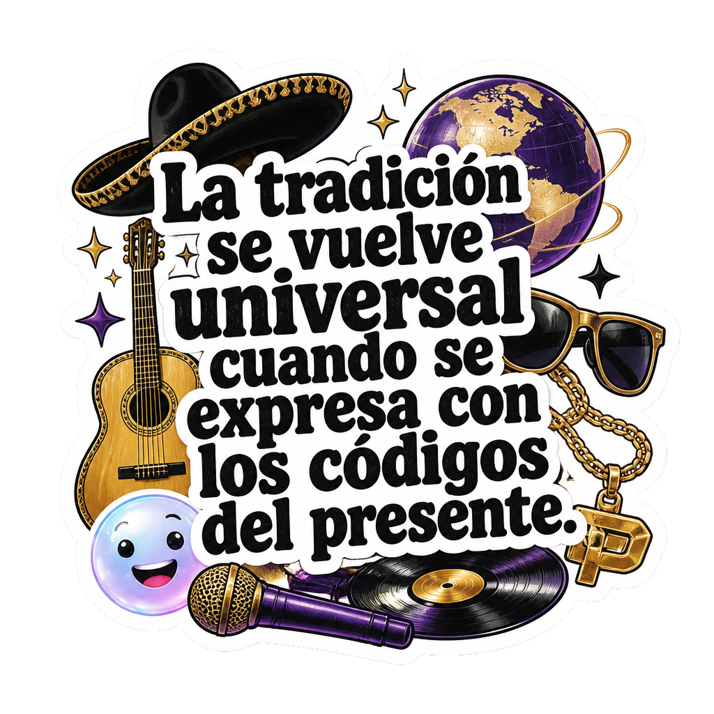 La tradición se vuelve universal cuando se expresa con los códigos del presente.