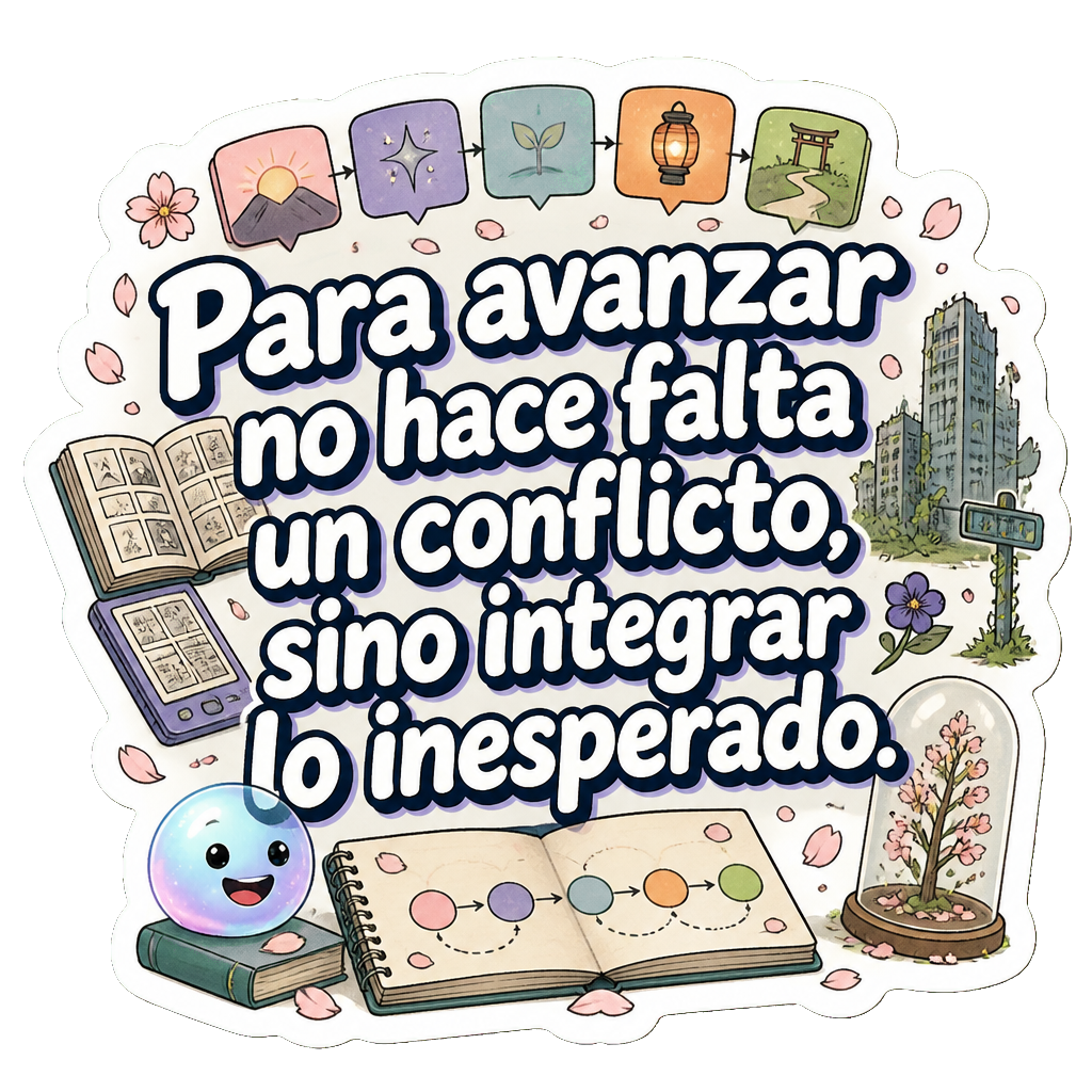 Para avanzar no hace falta un conflicto, sino integrar lo inesperado.