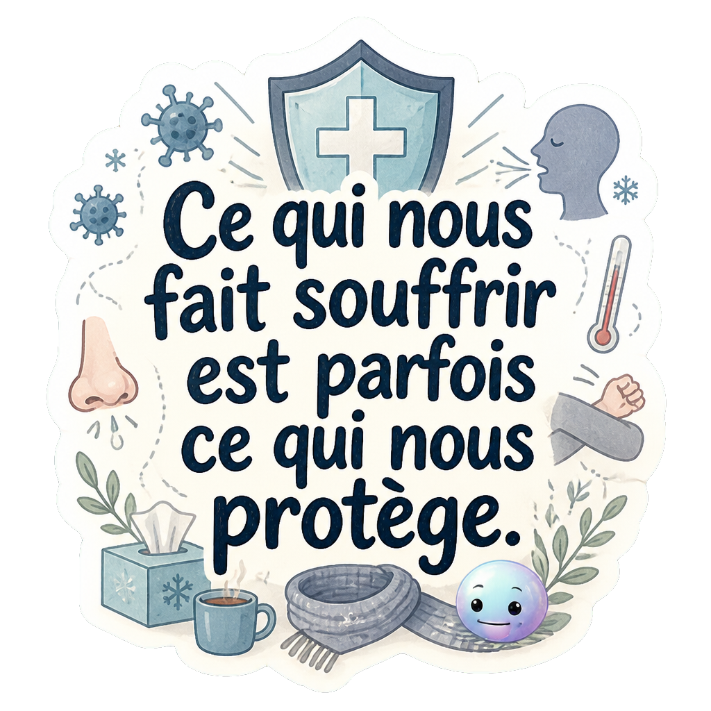 Ce qui nous fait souffrir est parfois ce qui nous protège.