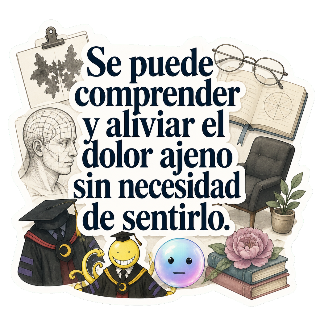 Se puede comprender y aliviar el dolor ajeno sin necesidad de sentirlo.