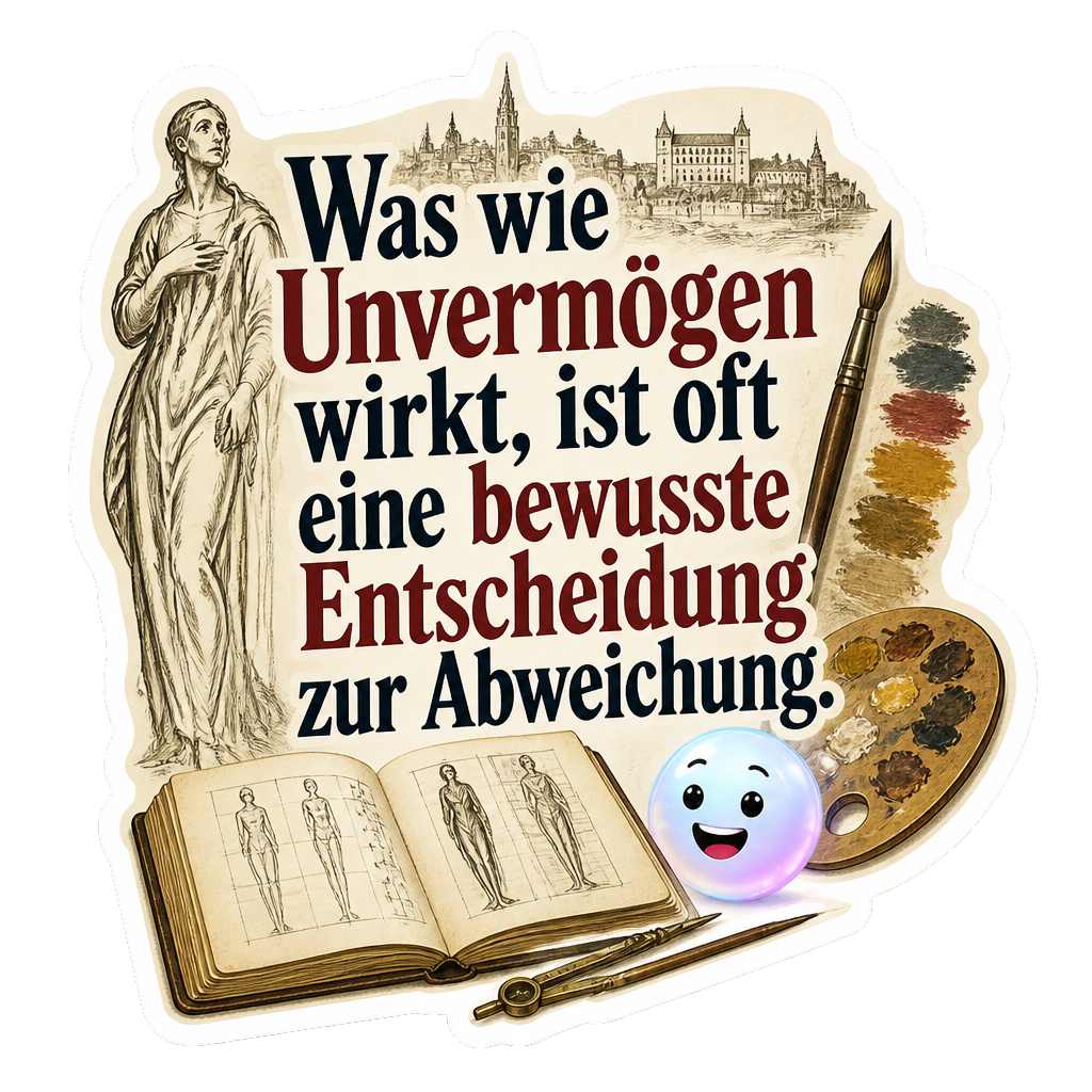 Was wie Unvermögen wirkt, ist oft eine bewusste Entscheidung zur Abweichung.