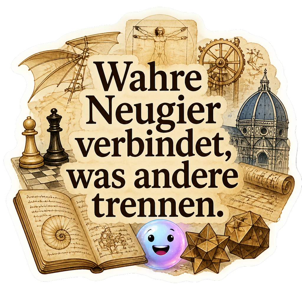 Wahre Neugier verbindet, was andere trennen.