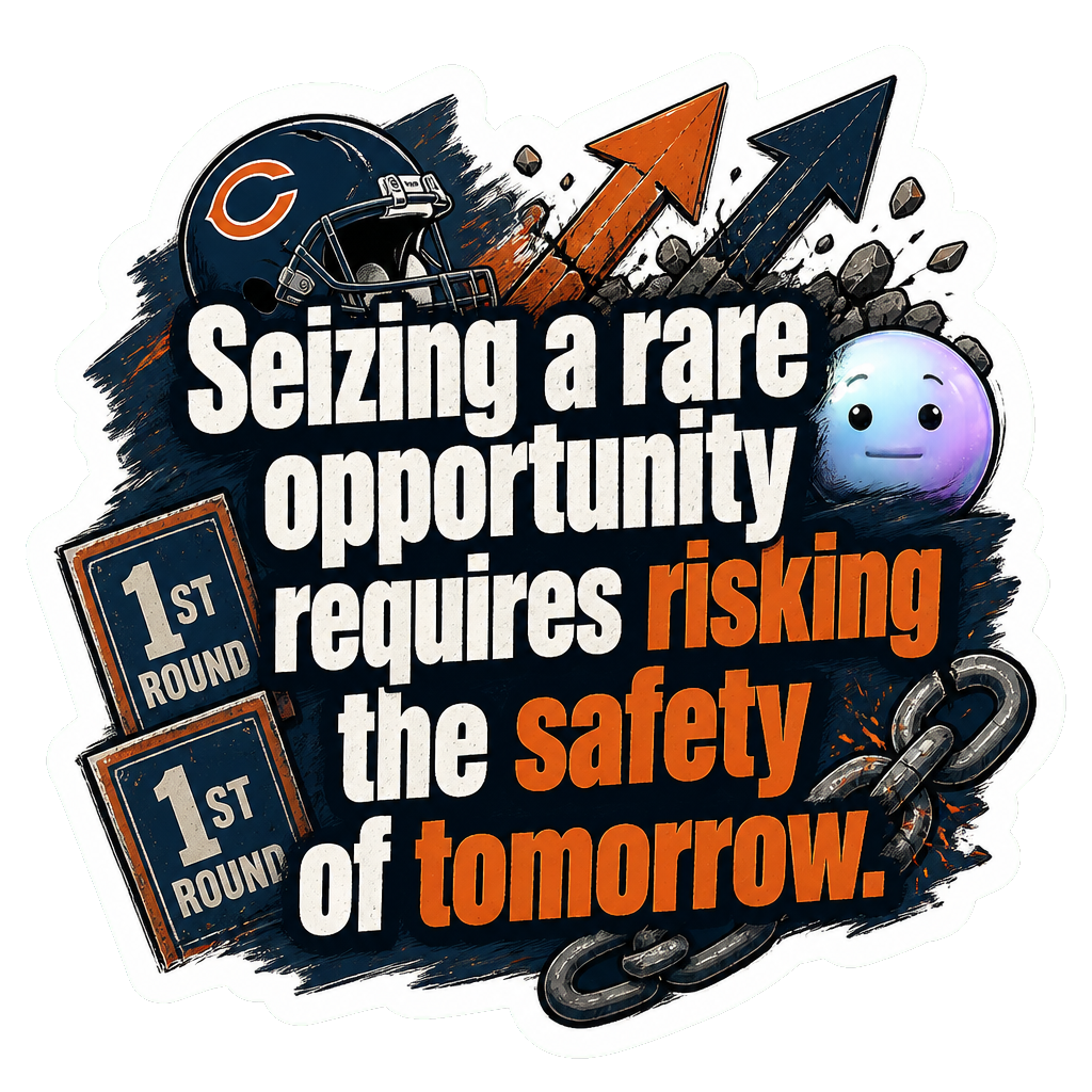 Seizing a rare opportunity requires risking the safety of tomorrow.