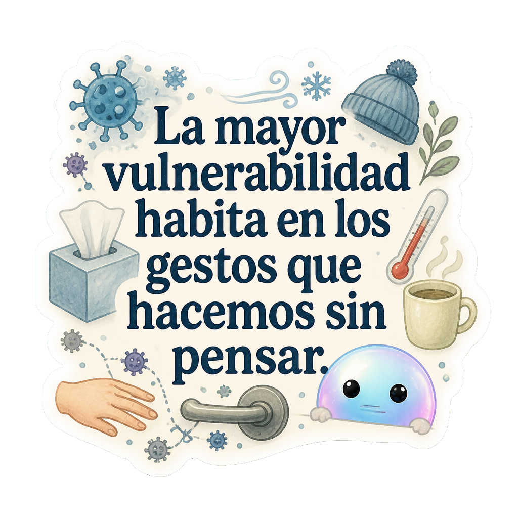 La mayor vulnerabilidad habita en los gestos que hacemos sin pensar.