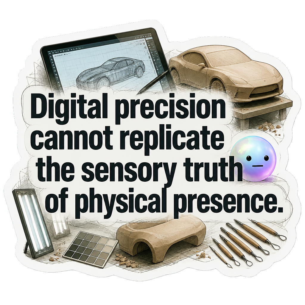 Digital precision cannot replicate the sensory truth of physical presence.
