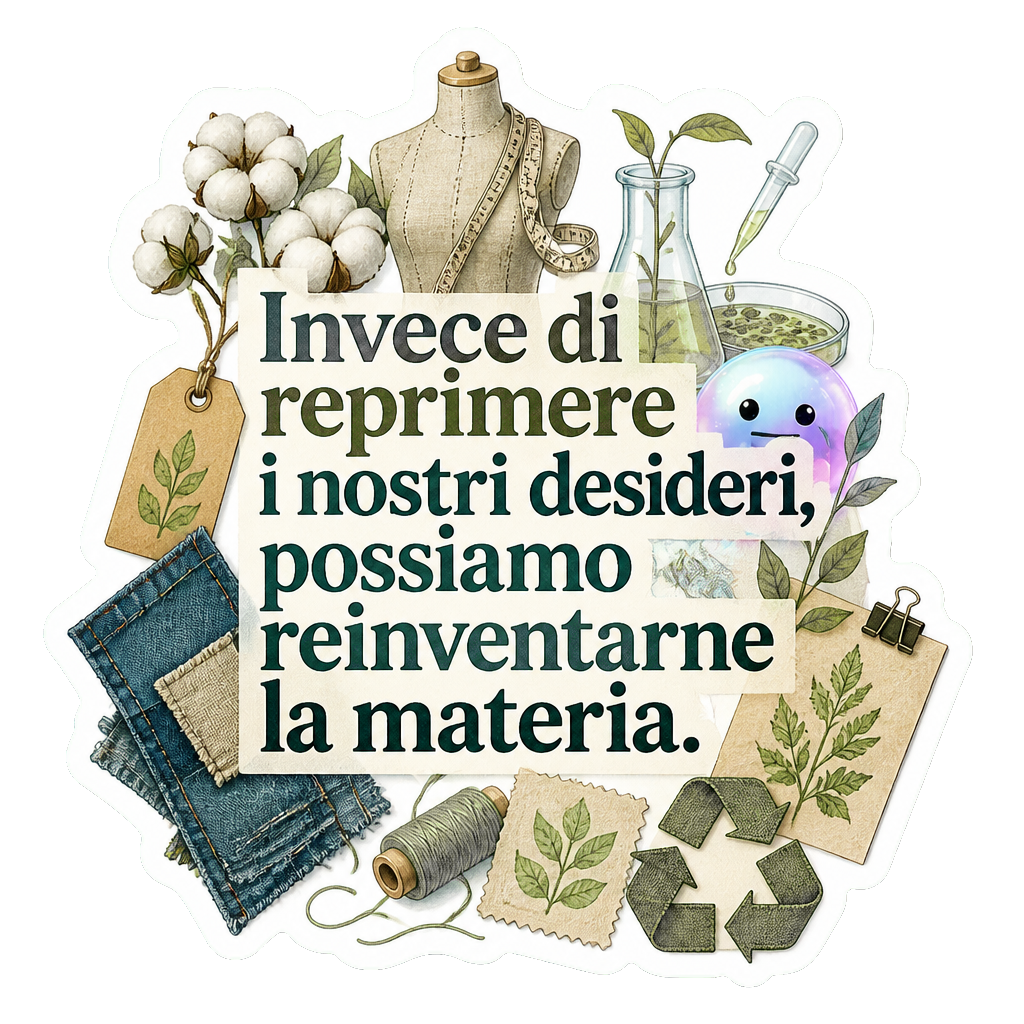 Invece di reprimere i nostri desideri, possiamo reinventarne la materia.
