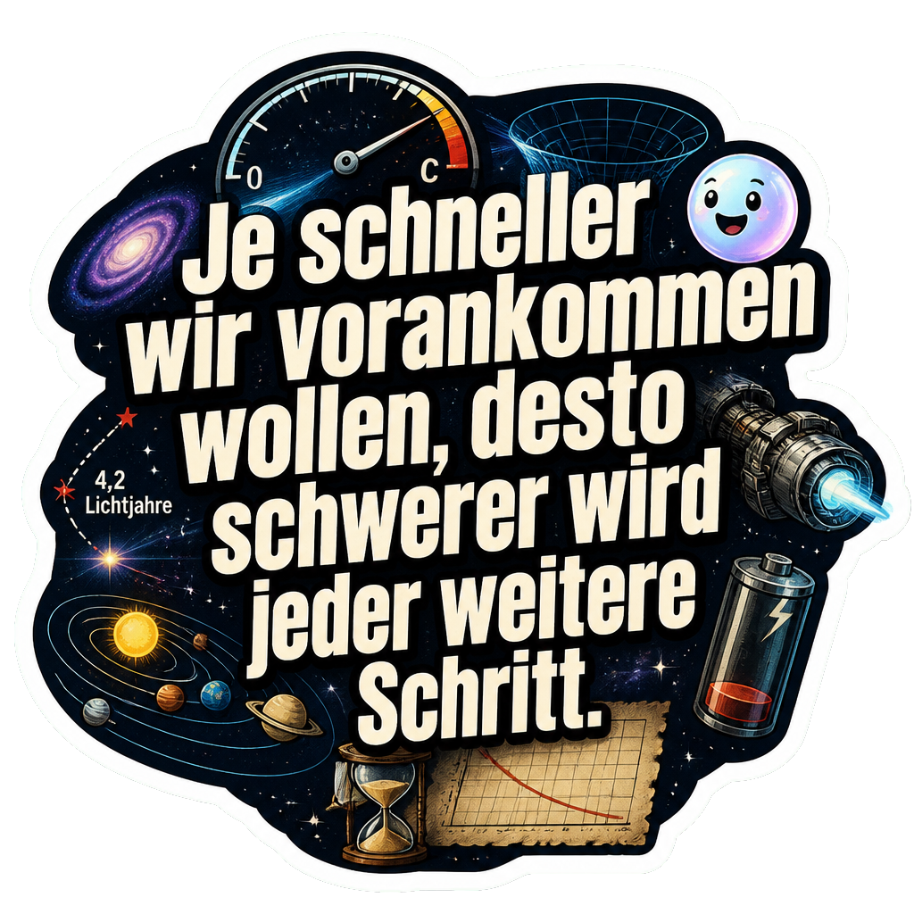Je schneller wir vorankommen wollen, desto schwerer wird jeder weitere Schritt.