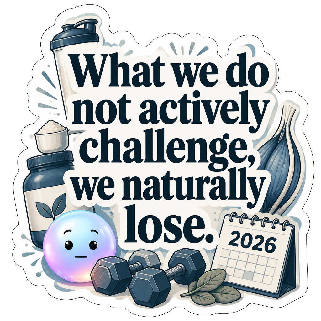 What we do not actively challenge, we naturally lose.