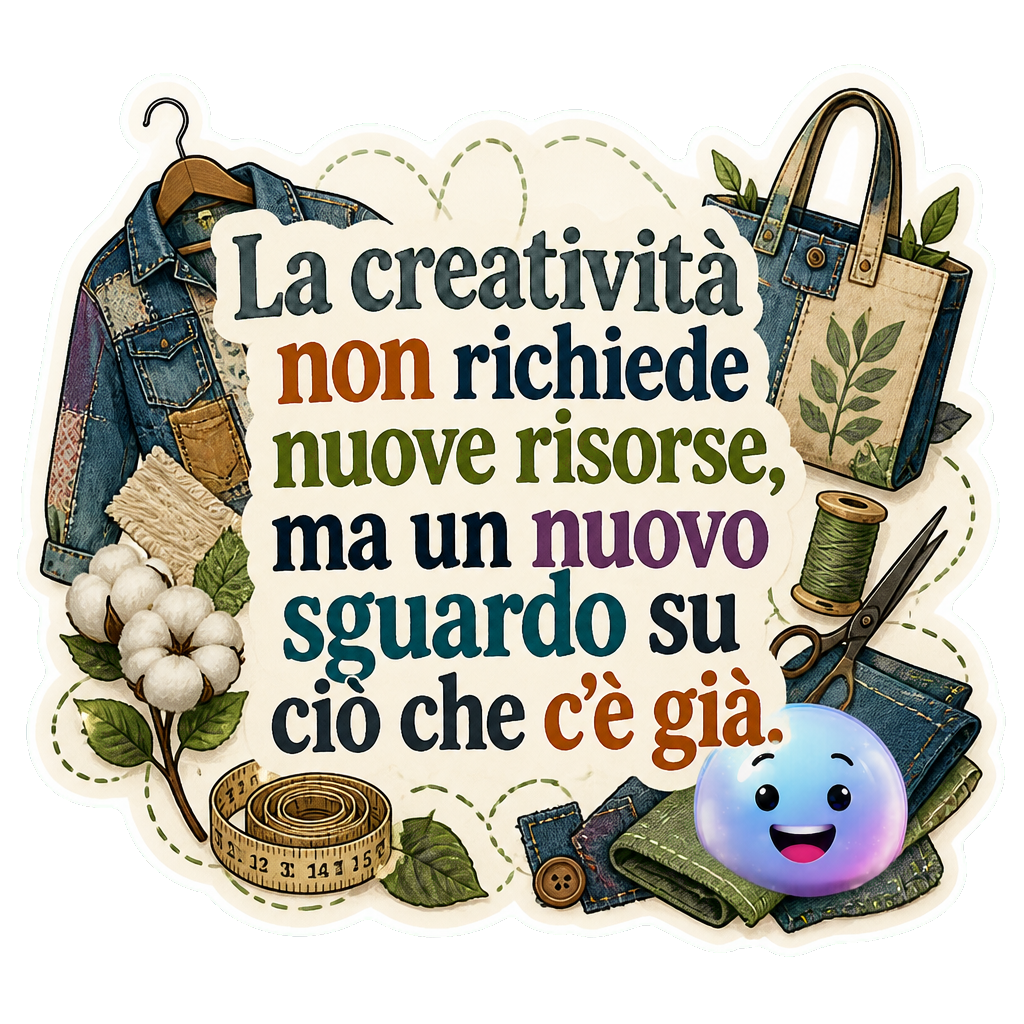 La creatività non richiede nuove risorse, ma un nuovo sguardo su ciò che c'è già.