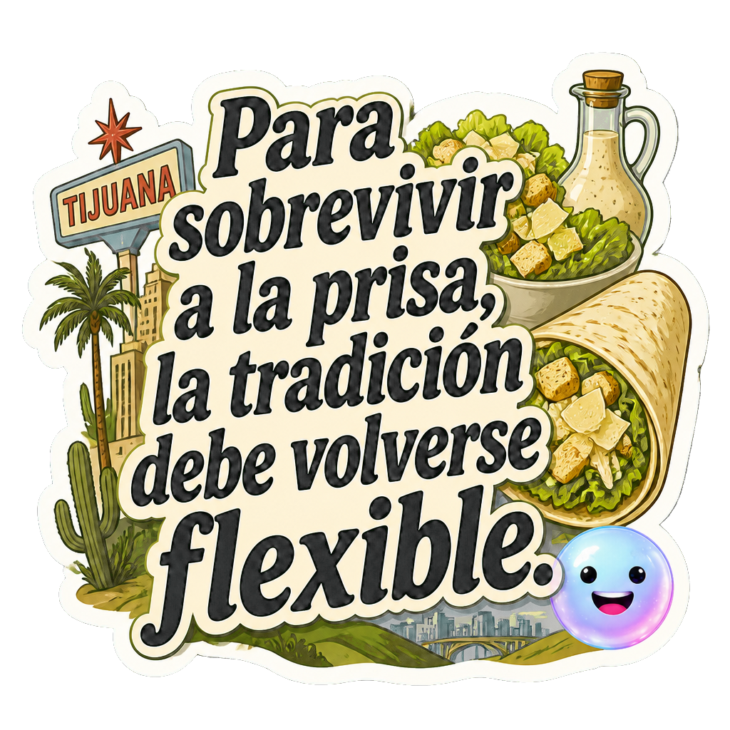 Para sobrevivir a la prisa, la tradición debe volverse flexible.