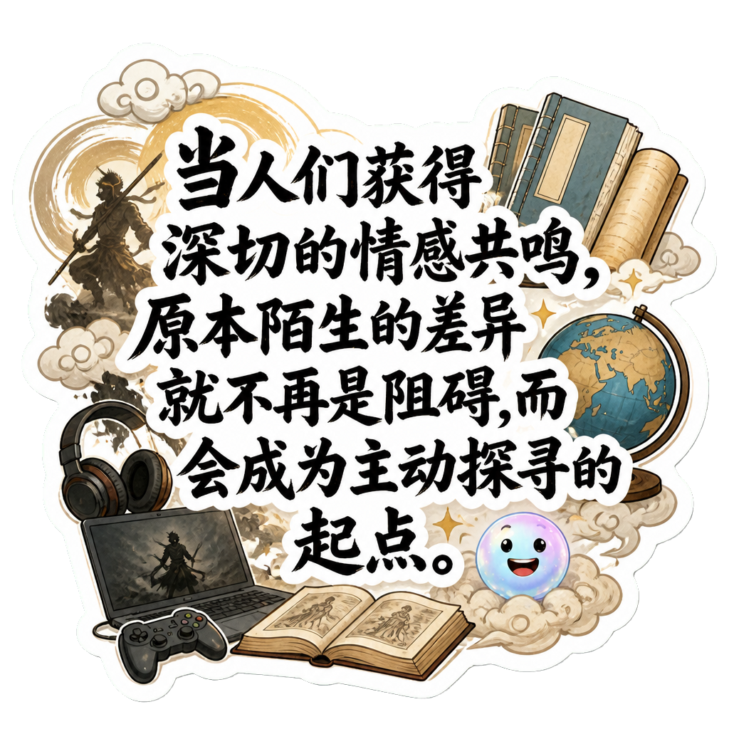 当人们获得深切的情感共鸣，原本陌生的差异就不再是阻碍，而会成为主动探寻的起点。