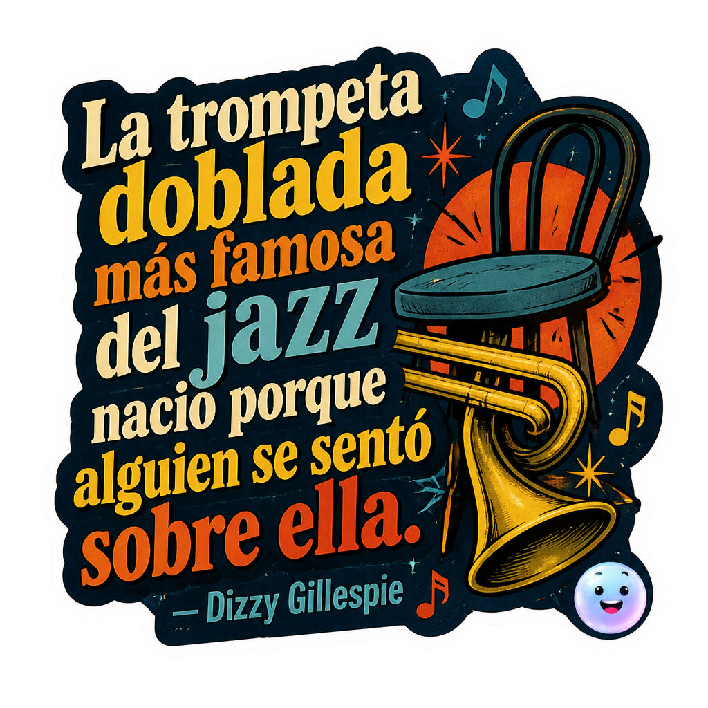 La trompeta doblada más famosa del jazz nació porque alguien se sentó sobre ella.