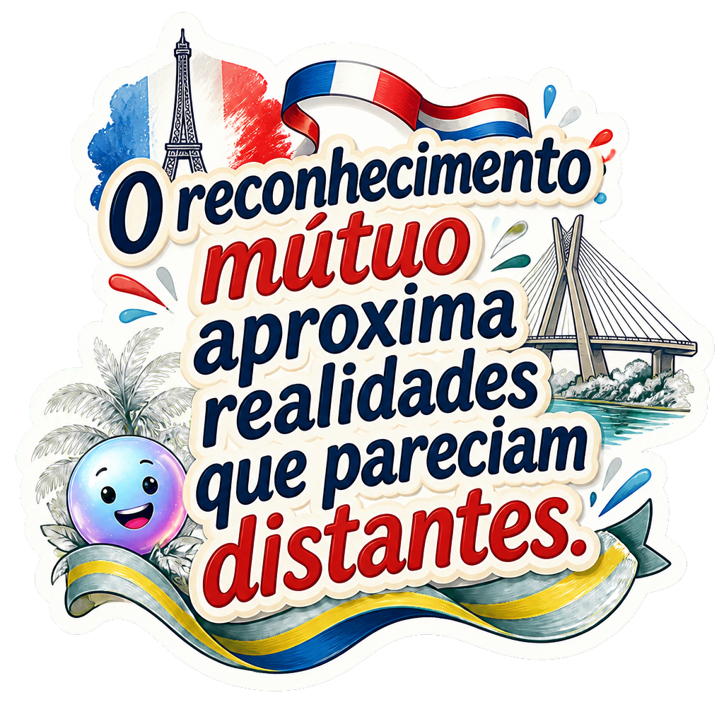 O reconhecimento mútuo aproxima realidades que pareciam distantes.