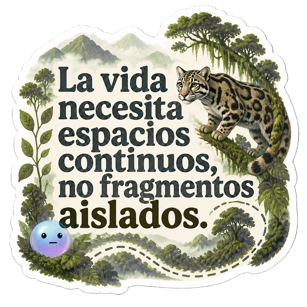 La vida necesita espacios continuos, no fragmentos aislados.