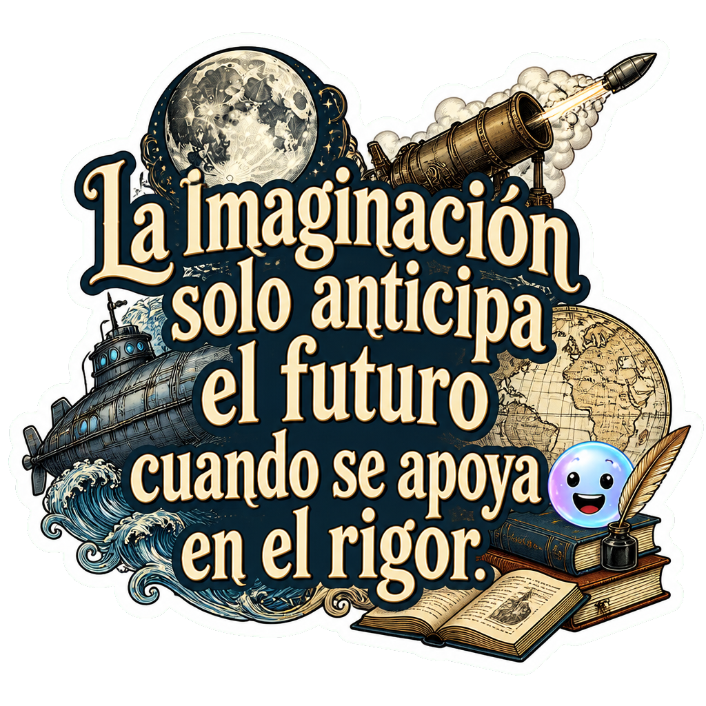 La imaginación solo anticipa el futuro cuando se apoya en el rigor.