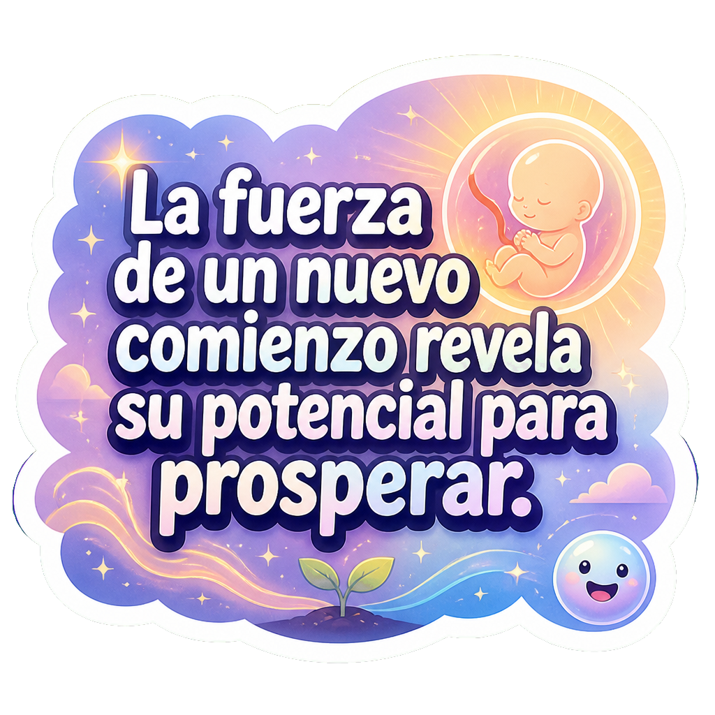 La fuerza de un nuevo comienzo revela su potencial para prosperar.