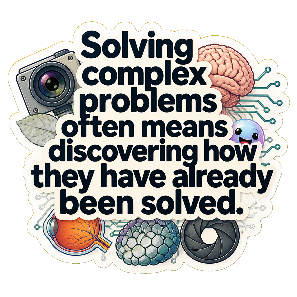 Solving complex problems often means discovering how they have already been solved.