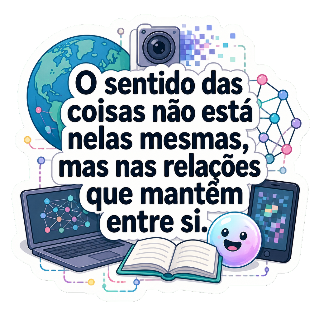 O sentido das coisas não está nelas mesmas, mas nas relações que mantêm entre si.