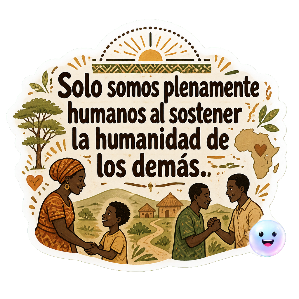 Solo somos plenamente humanos al sostener la humanidad de los demás.