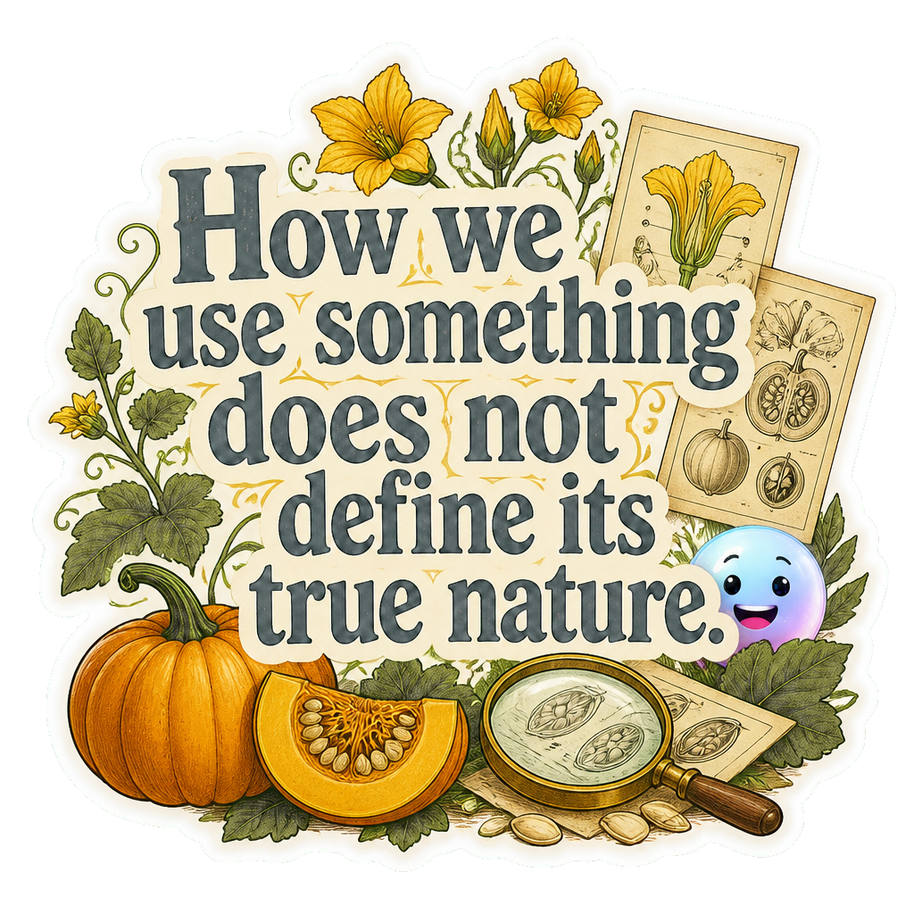 How we use something does not define its true nature.