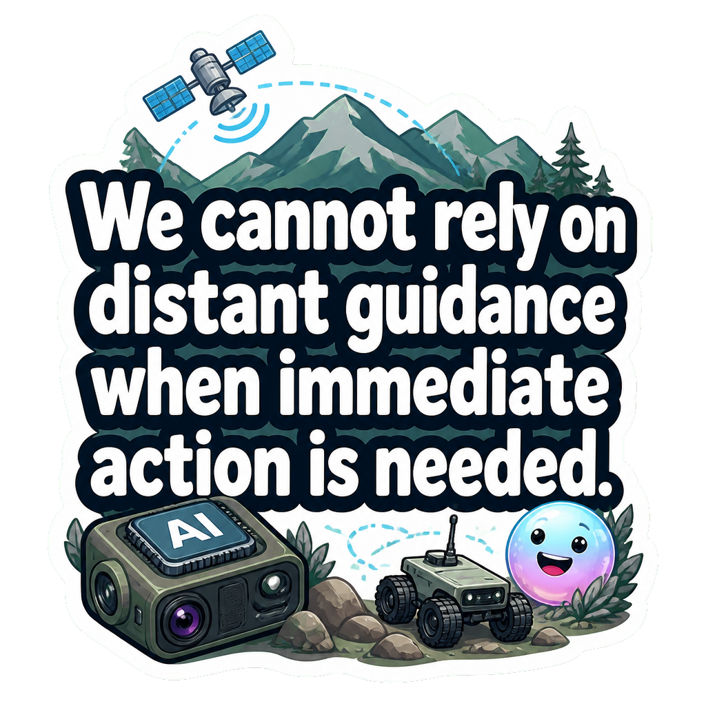 We cannot rely on distant guidance when immediate action is needed.