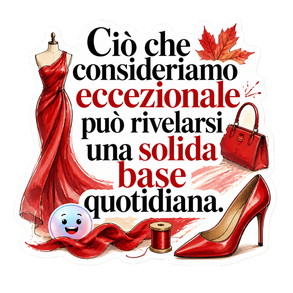 Ciò che consideriamo eccezionale può rivelarsi una solida base quotidiana.