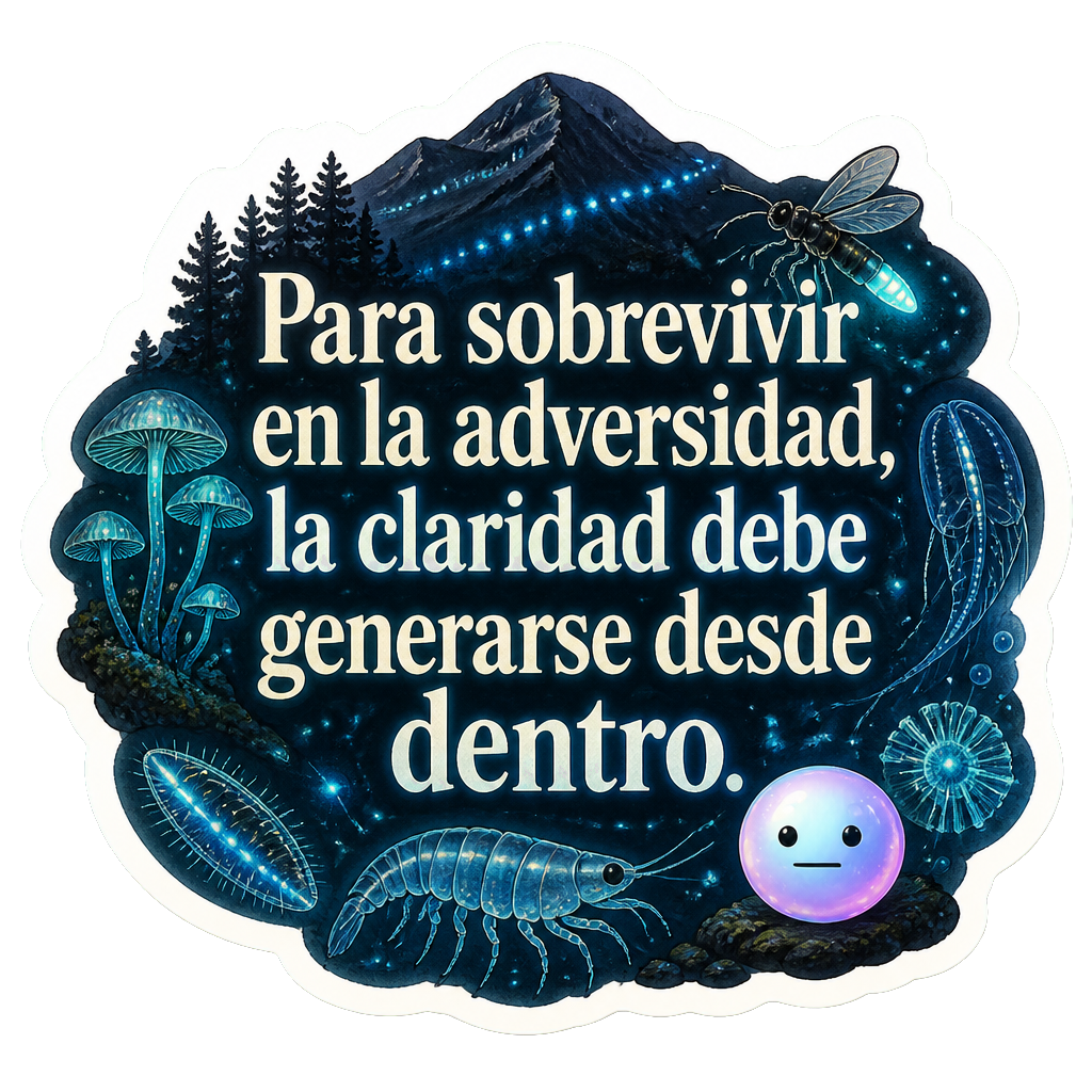Para sobrevivir en la adversidad, la claridad debe generarse desde dentro.