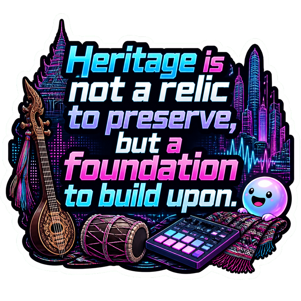Heritage is not a relic to preserve, but a foundation to build upon.