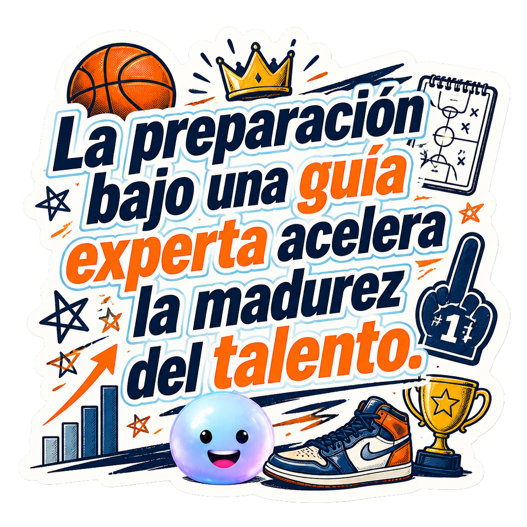 La preparación bajo una guía experta acelera la madurez del talento.