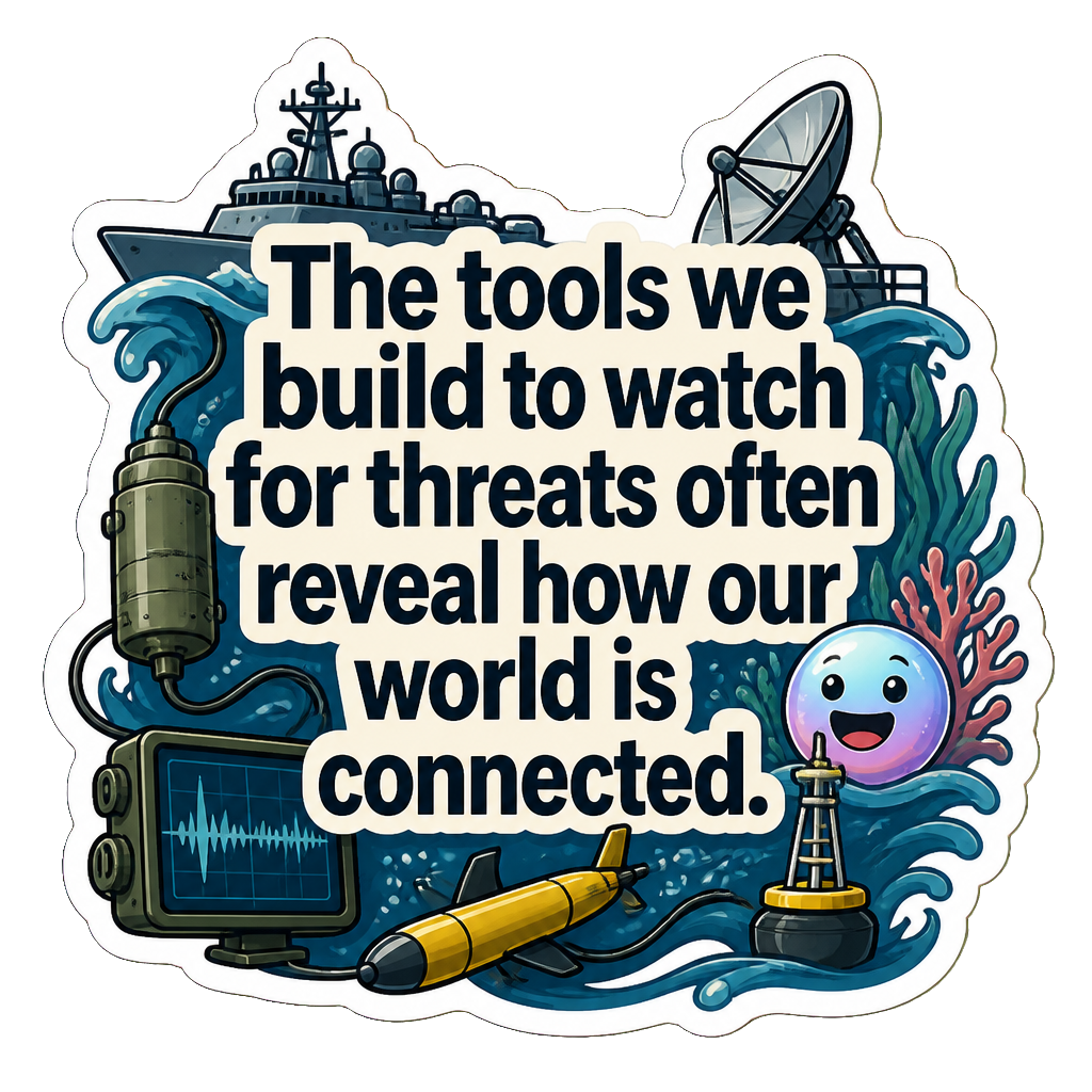 The tools we build to watch for threats often reveal how our world is connected.