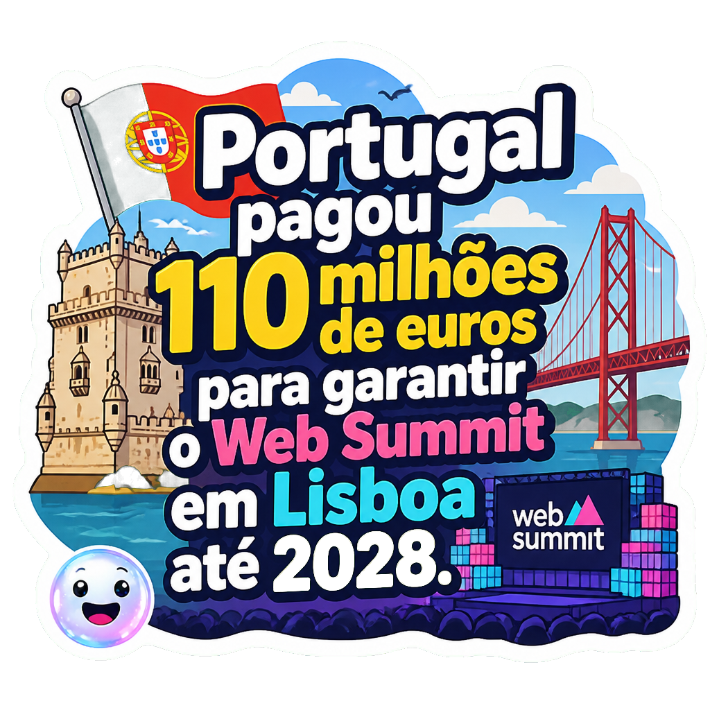 Portugal pagou 110 milhões de euros para garantir o Web Summit em Lisboa até 2028.