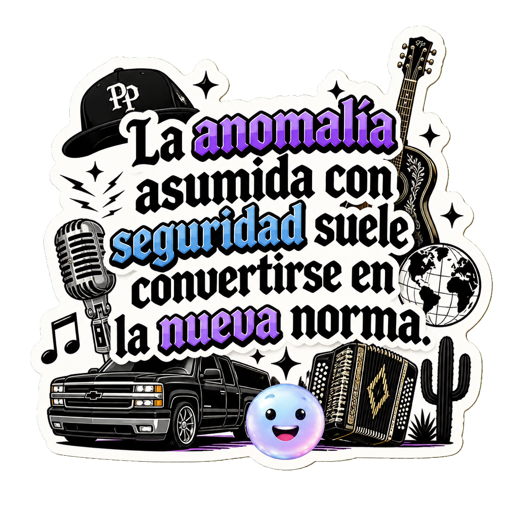 La anomalía asumida con seguridad suele convertirse en la nueva norma.