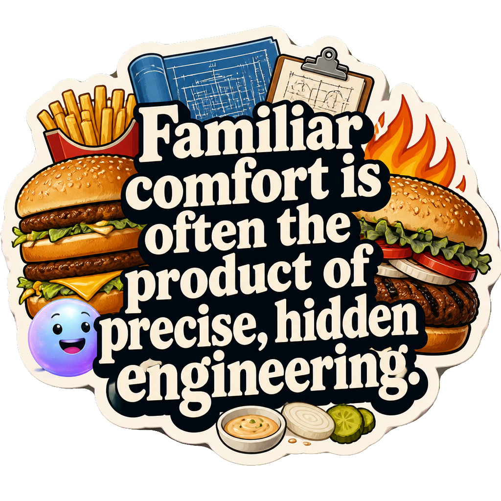 Familiar comfort is often the product of precise, hidden engineering.