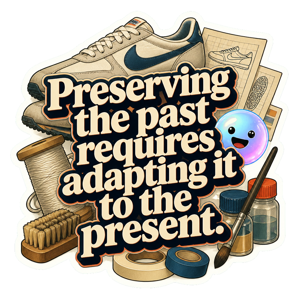 Preserving the past requires adapting it to the present.